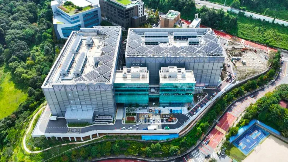 현대건설이 시공한 용인 죽전 퍼시픽써니 데이터센터