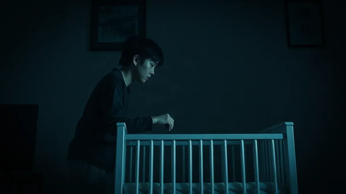 현대 사회의 육아 불안을 상징하는 이미지